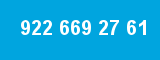 922 669 27 61